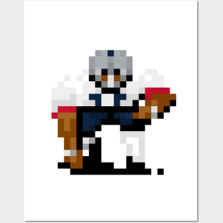 16-Bit Lineman - New England Posters and Art